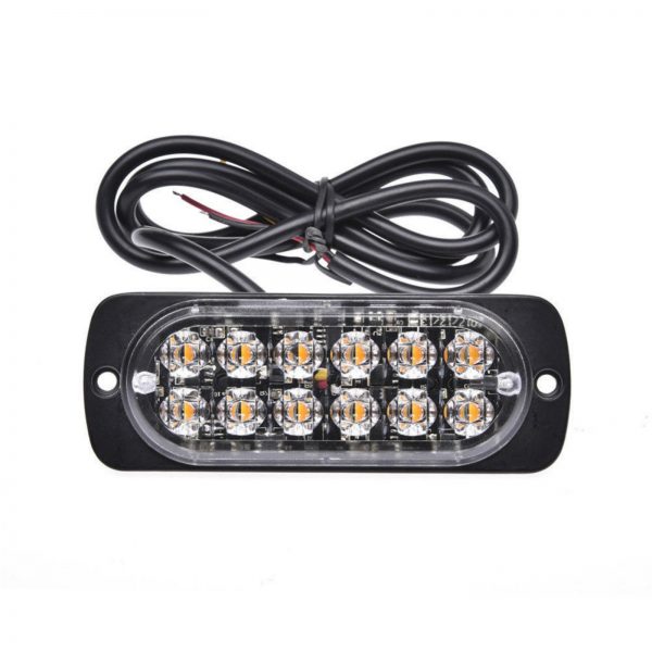 Estroboscópica ambar 12 led - Imagen 2