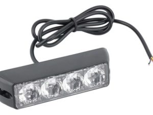 Estroboscópica blanca 4 led
