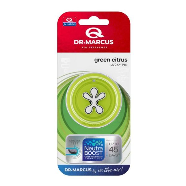 Lucky pin green citrus